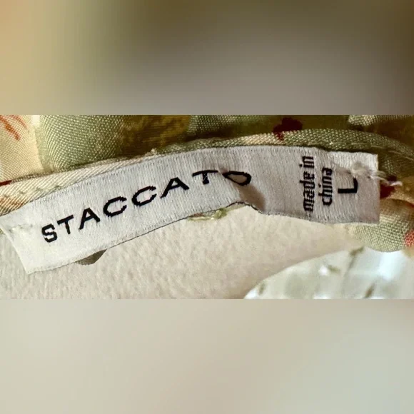 Very Lovely Staccato Hi-Low dress size L Great Colors! - Picture 10 of 12